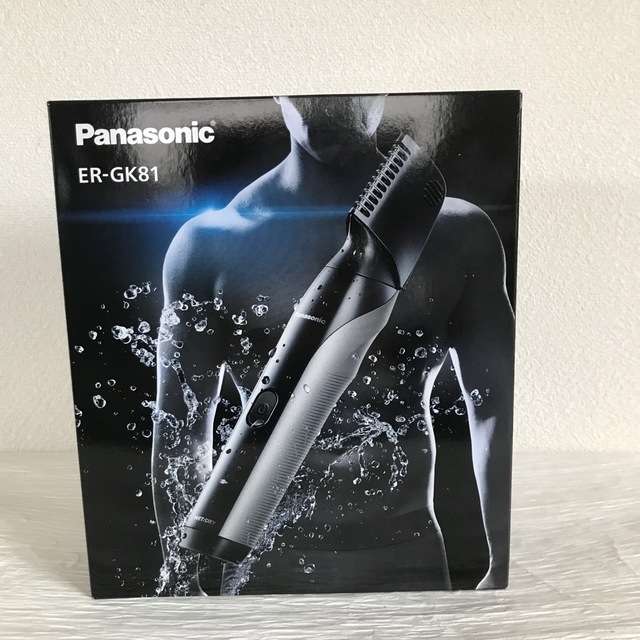 最高品質の Panasonic ボディトリマー ER-GK81-S メンズシェーバー