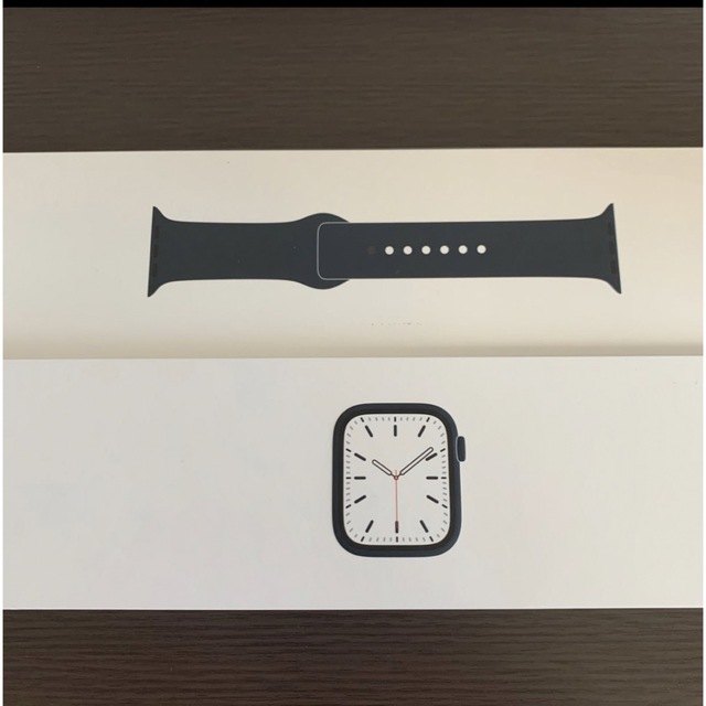 Apple Watch Series7 45mm 美品　ブラック　充電器付き