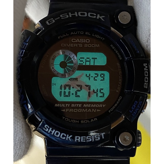 G-SHOCK - G-SHOCK/限定/フロッグマン/御蔵島/GW-202/イルクジ/箱付 ...