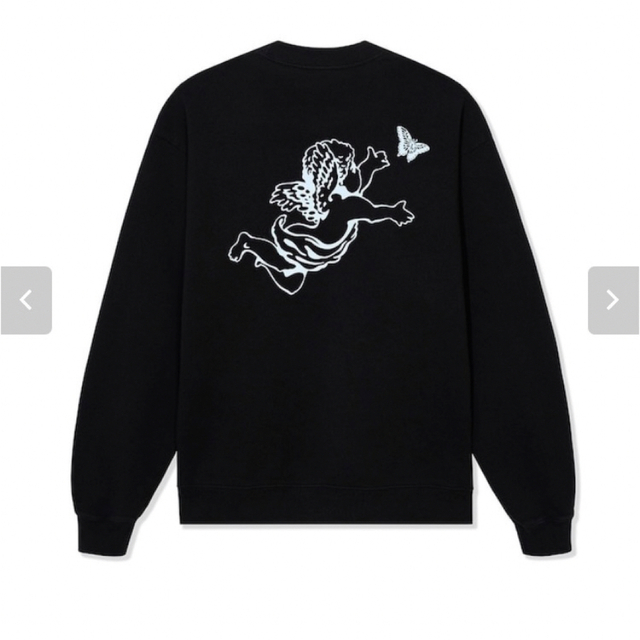 Girls Don't Cry(ガールズドントクライ)の【黒M】Girls Don't Cry Angel Crewneck メンズのトップス(スウェット)の商品写真