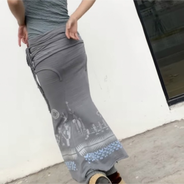 eirocori 'pottery'skirt ロングスカート 個性的 【SEAL限定商品】 www