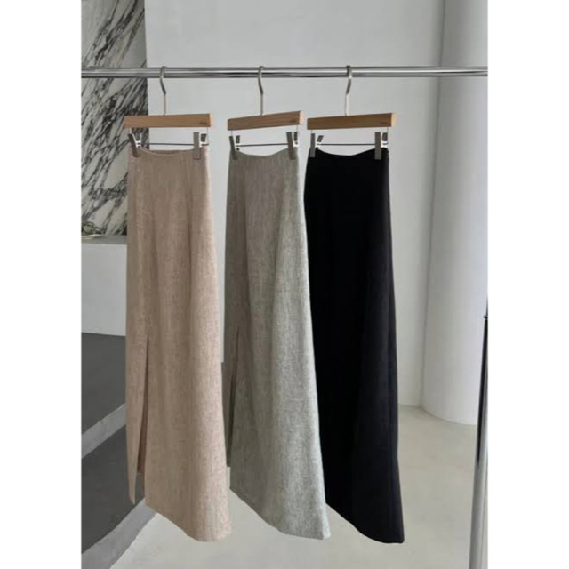 willfully new hook slit panel long skirt 1