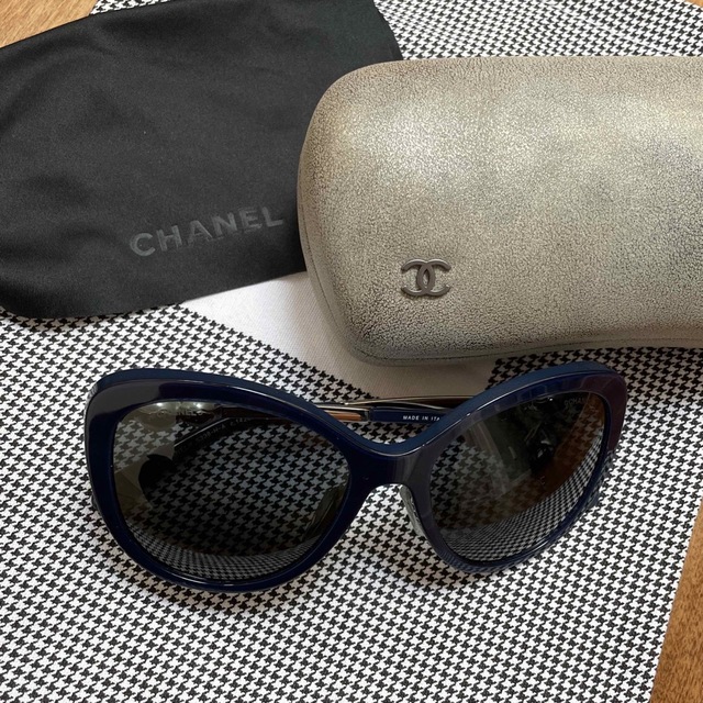 CHANEL サングラス シャネル イタリア製 メガネ 眼鏡-