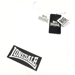 ロンズデール(LONSDALE)の新品 LONSDALE ロンズデール ボックスロゴ ビッグシルエット Tシャツ(Tシャツ/カットソー(半袖/袖なし))