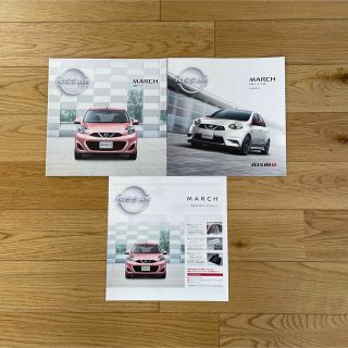 ニッサン(日産)の日産 NISSAN マーチ MARCH カタログ(カタログ/マニュアル)