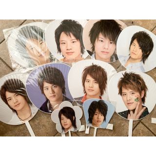 ヘイセイジャンプ(Hey! Say! JUMP)の岡本圭人　うちわ まとめ売り Hey!Say!JUMP(アイドルグッズ)