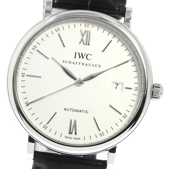 本物保証】 ポートフィノ IW356501 SCHAFFHAUSEN IWC IWC - IWC デイト