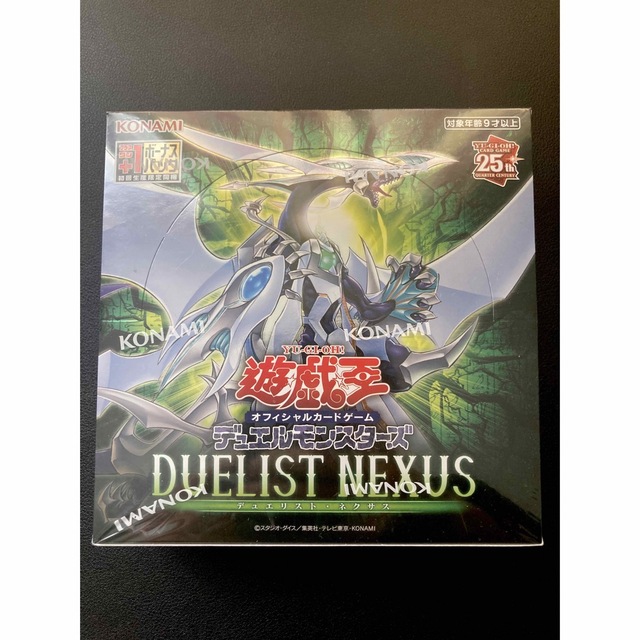 遊戯王 DUELIST NEXUS 1BOX シュリンク付き　未開封