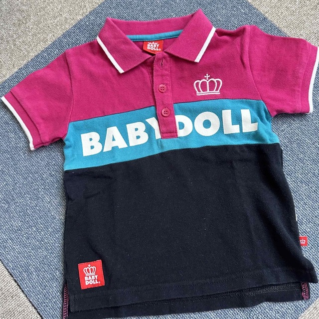 BABYDOLL(ベビードール)のベビードール　ポロシャツ キッズ/ベビー/マタニティのキッズ服男の子用(90cm~)(Tシャツ/カットソー)の商品写真