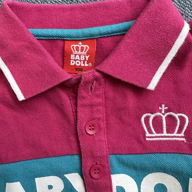 BABYDOLL(ベビードール)のベビードール　ポロシャツ キッズ/ベビー/マタニティのキッズ服男の子用(90cm~)(Tシャツ/カットソー)の商品写真
