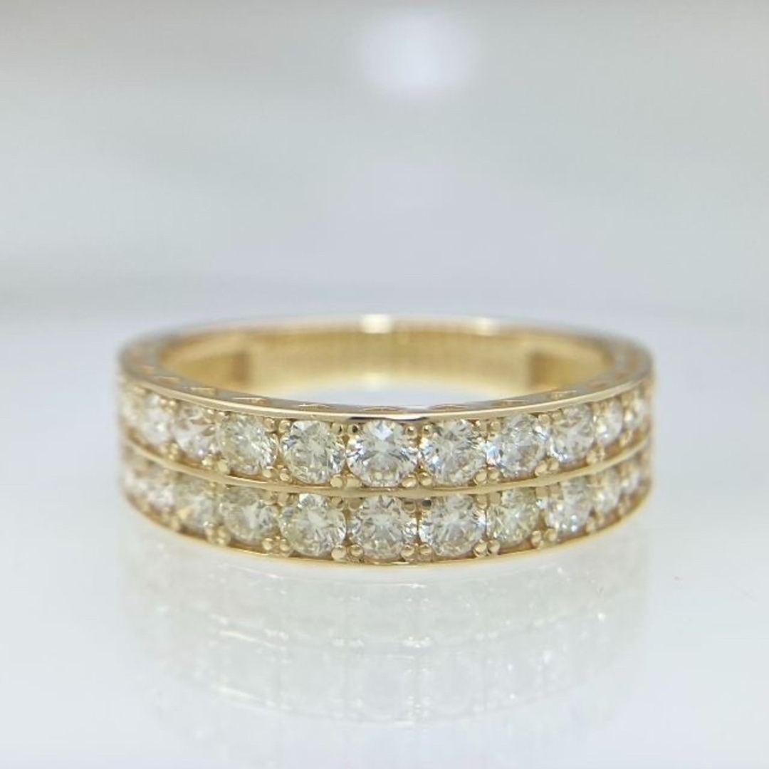 新品 H&C ダイヤモンド リング 1.00ct K18-