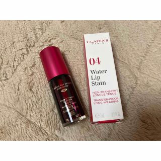 クラランス(CLARINS)のクラランス ウォーターリップ ステイン #04 ヴァイオレットウォーター(口紅)