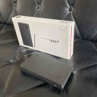 ニンテンドーDS(ニンテンドーDS)の【値下】【美品】NINTENDO DS i ブラック(携帯用ゲーム機本体)