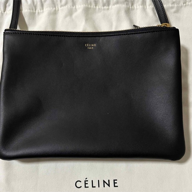 セリーヌ◆CELINE セリーヌ◆フィービー ラージトリオ ブラック