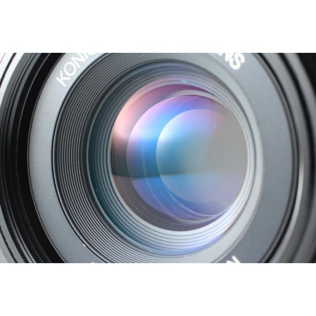 宅配便送料無料 【美品】Konica HEXAR AF QD Black フィルムカメラ