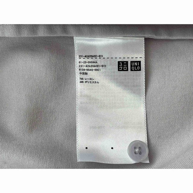 UNIQLO(ユニクロ)のユニクロ　ブラウス２枚組　Sサイズ レディースのトップス(シャツ/ブラウス(長袖/七分))の商品写真