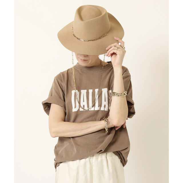 DEUXIEME CLASSE(ドゥーズィエムクラス)の【REMI RELIEF/レミレリーフ】DALLAS Tシャツ レディースのトップス(Tシャツ(半袖/袖なし))の商品写真