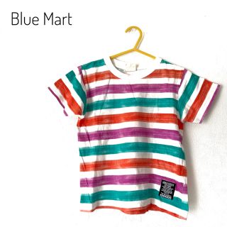 Blue Mart Tシャツ　130cm 半袖　ボーダー　ティーシャツ　子供服(Tシャツ/カットソー)