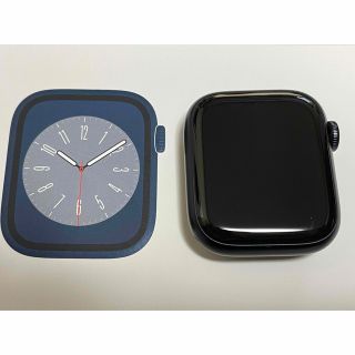 アップル(Apple)のAPPLE WATCH8 41mm MNP53J/A GPSモデル ミッドナイト(腕時計(デジタル))