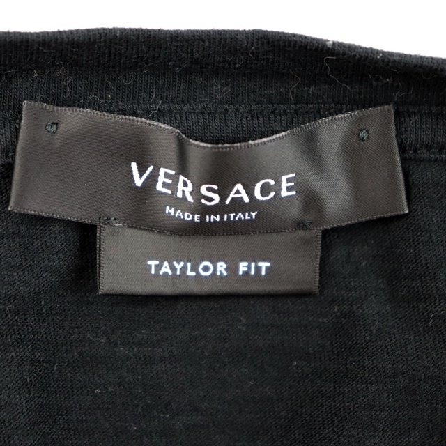 美品 ヴェルサーチ 20SS メデューサロゴ 半袖Ｔシャツ メンズ 黒 XXL VERSACE 4