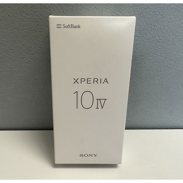 SONY Xperia 10 IV ブラック 未使用品 SoftBank