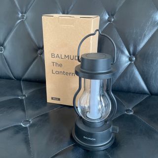 バルミューダ(BALMUDA)の【値下】【美品】BALMUDA The Lantern ブラック(ライト/ランタン)