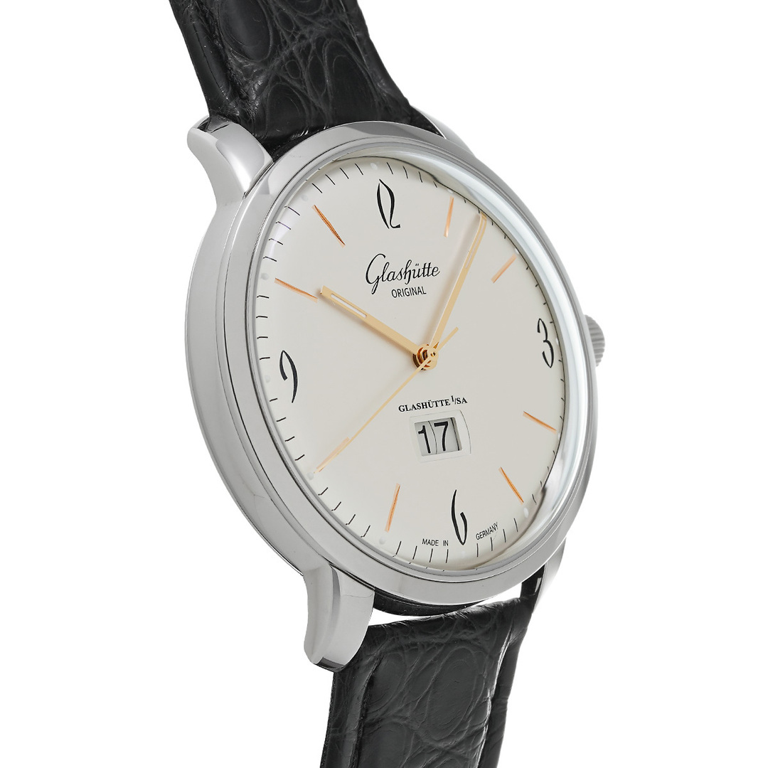 グラスヒュッテ オリジナル GLASHUTTE ORIGINAL 2-39-47-01-02-04 ガルバニックシルバー メンズ 腕時計
