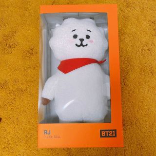 ビーティーイシビル(BT21)のBT21 RJ ぬいぐるみ ジャンボRJ 新品未使用(アイドルグッズ)