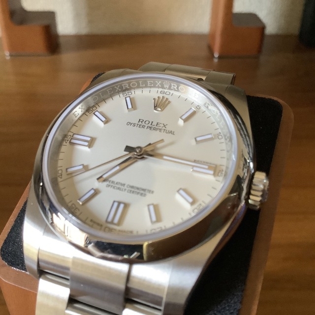 ROLEX(ロレックス)のロレックス　116000 36㎜　ホワイト　白　中古　送料込み！ メンズの時計(腕時計(アナログ))の商品写真