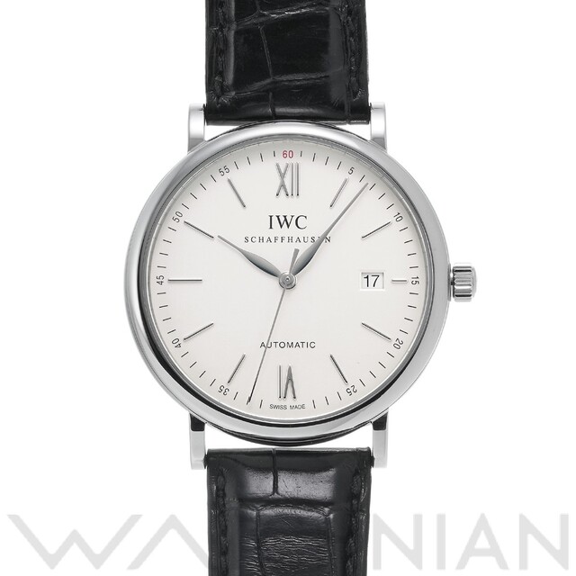 IWC - 中古 インターナショナルウォッチカンパニー IWC IW356501 シルバー メンズ 腕時計