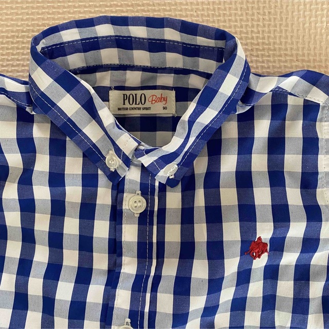 POLO（RALPH LAUREN）(ポロ)の【値下げ】POLO Baby シャツ ブラウス ベビー 90cm キッズ/ベビー/マタニティのキッズ服男の子用(90cm~)(ブラウス)の商品写真