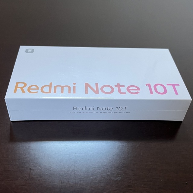 【新品未使用】　Redmi Note 10T アジュールブラックのサムネイル