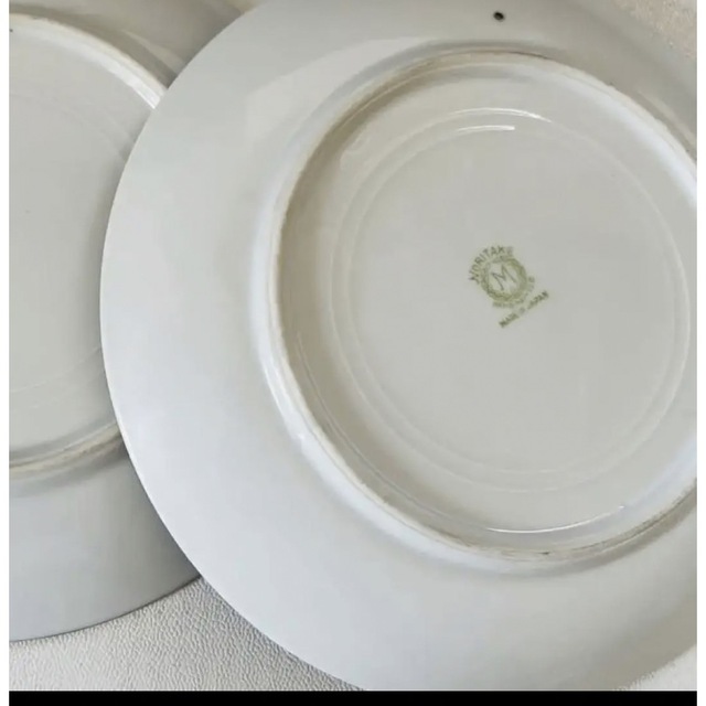 Noritake(ノリタケ)のオールドノリタケ  風景画　スワン　白鳥 インテリア/住まい/日用品のキッチン/食器(食器)の商品写真