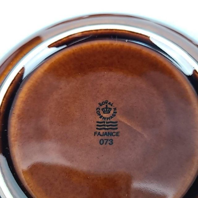 ROYAL COPENHAGEN - ☆ 美品 ◇ ロイヤルコペンハーゲン 飴釉 ブラウン