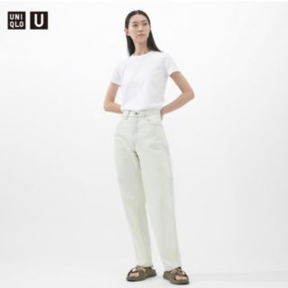 ユニクロ(UNIQLO)のユニクロ2023SS・カーブジーンズ／サイズ25(デニム/ジーンズ)