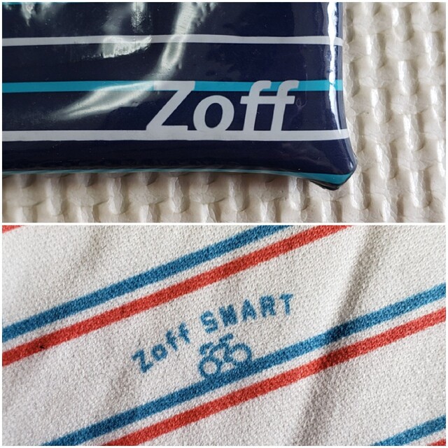 Zoff(ゾフ)のZoff SMART メガネケース&メガネ拭き レディースのファッション小物(サングラス/メガネ)の商品写真