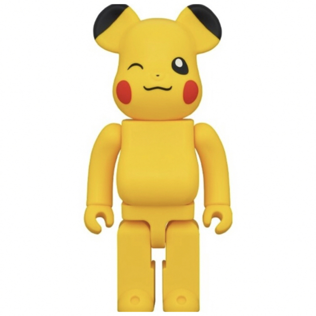 MEDICOM TOY(メディコムトイ)のBE@RBRICK ピカチュウ Female Ver. 400% ハンドメイドのおもちゃ(フィギュア)の商品写真