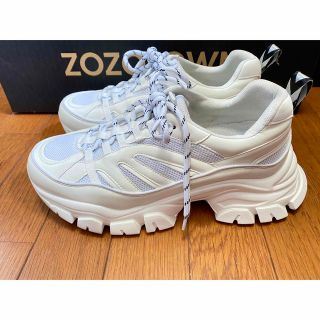 ADAMASTE /ランクアッパースニーカー Sサイズ(25.5〜26.0)の通販|ラクマ
