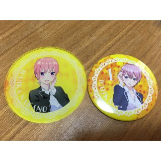 バンダイ(BANDAI)の五等分の花嫁　缶バッジ&コースター(アニメ/ゲーム)