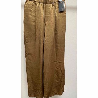 Aga ヤマダヤ ワイドパンツ マスタード ゴールド