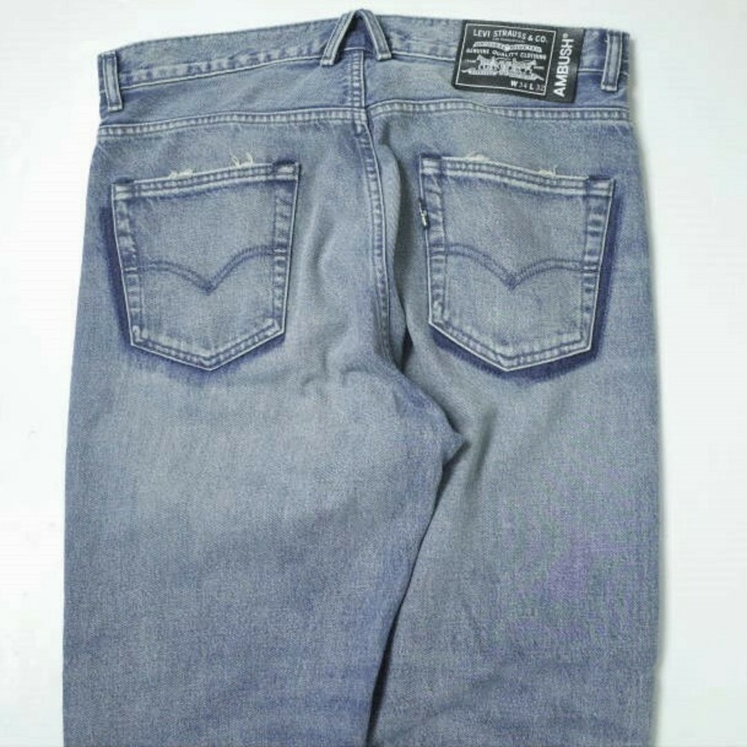 Levi's x AMBUSH リーバイス アンブッシュ 23SS 別注 トルコ製 Biker Jean バイカージーンズ 34 Indigo デニムパンツ ボトムス【Levi's × AMBUSH】