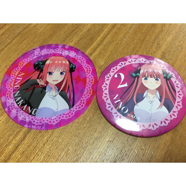 BANDAI(バンダイ)の五等分の花嫁　缶バッジ&コースター エンタメ/ホビーのフィギュア(アニメ/ゲーム)の商品写真