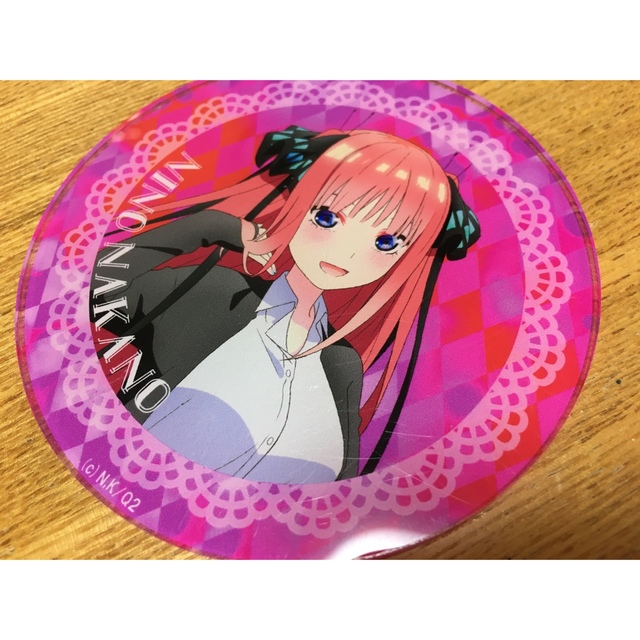 BANDAI(バンダイ)の五等分の花嫁　缶バッジ&コースター エンタメ/ホビーのフィギュア(アニメ/ゲーム)の商品写真