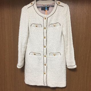 スマッキーグラム(SmackyGlam)のLOUIS様専用【美品！】ラメツイードコート(ノーカラージャケット)