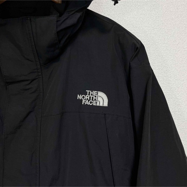 THE NORTH FACE(ザノースフェイス)の美品人気 ノースフェイス ゴアテックス マウンテンパーカー メンズM ブラック メンズのジャケット/アウター(マウンテンパーカー)の商品写真