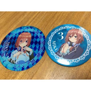 バンダイ(BANDAI)の五等分の花嫁　缶バッジ&コースター(アニメ/ゲーム)