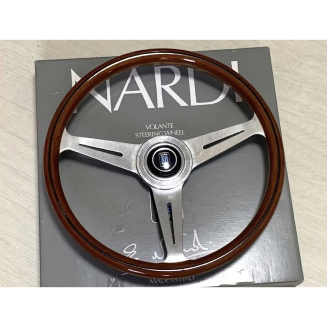 【NARDI Classic】36.5Φ ウッドステアリング　即決大歓迎