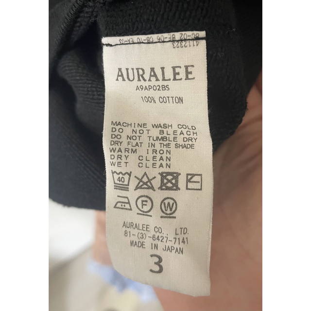 AURALEE - Auralee オーラリー スウェット size:3の通販 by とにかく ...