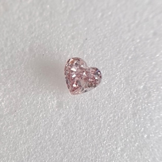 0.061ct SI-1 天然ピンクダイヤモンドルース FANCY PINK あなたの