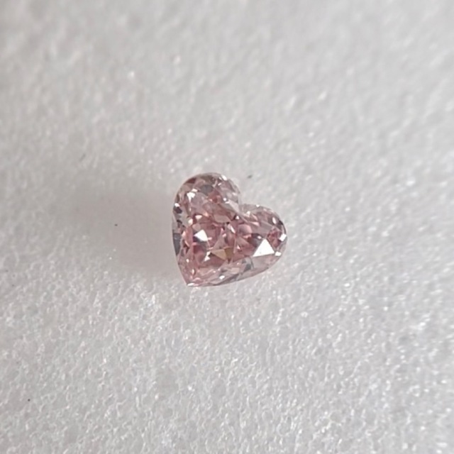 0.061ct SI-1 天然ピンクダイヤモンドルース FANCY PINK 最善 50.0%OFF